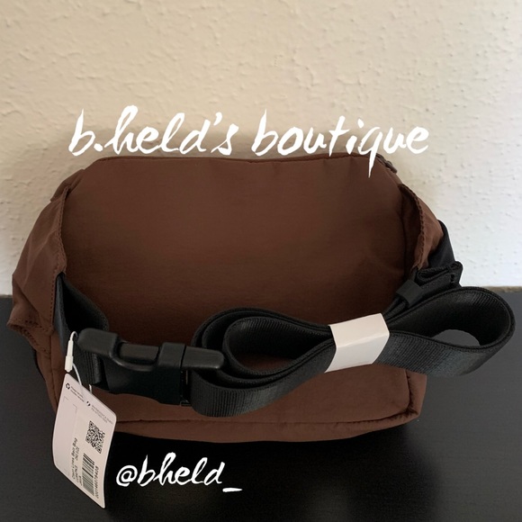 lululemon Clean Lines Belt Bag in Java Brown Neutral One Size (2L) Brand New NWT - Picture 6 of 15